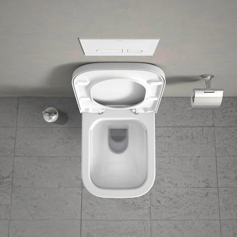 DURAVIT WC-Sitz Happy D.2 Anthrazit matt mit Absenkautomatik und Edelstahl-Scharnieren