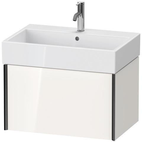 Duravit Waschtischunterbau XVIU 684 mm weiß matt – wandhängend mit Tip-On-Technik