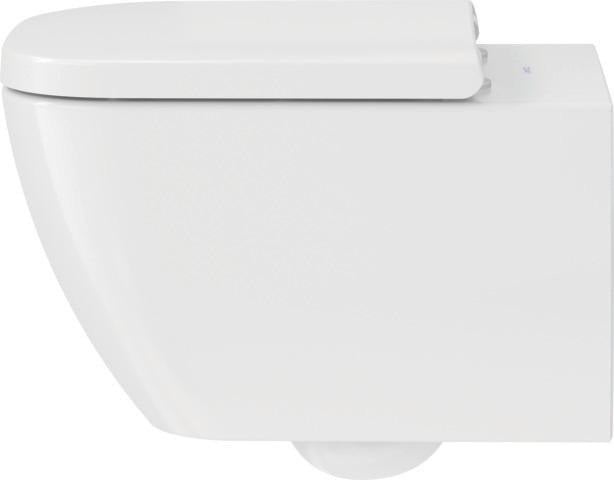 DURAVIT WC-Sitz Happy D.2 anthrazit matt, ohne Absenkautomatik, Edelstahl-Scharniere