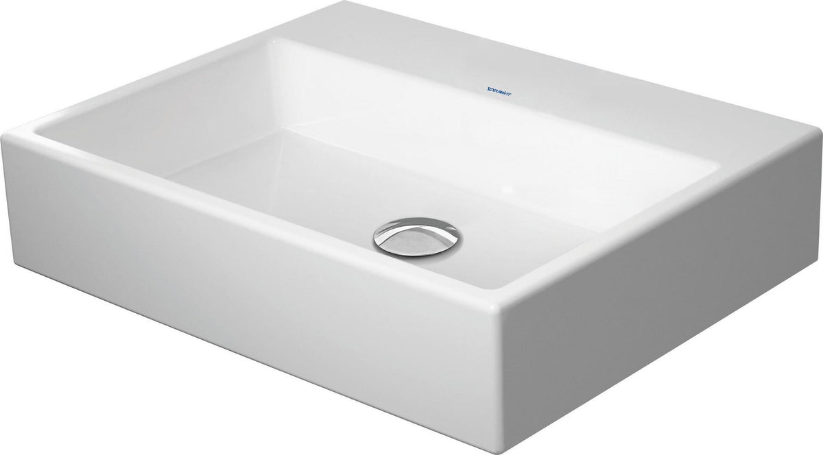 DURAVIT Vero Air Waschtisch 600 mm, weiß, mit Hahnlochbank und 1 Hahnloch, ohne Überlauf, für Wandmontage