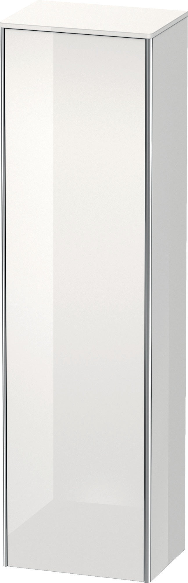 Duravit Hochschrank XSquare, wandhängend, 1 Tür links, 1776x500x356 mm, Weiß Hochglanz