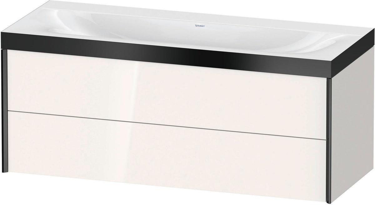 DURAVIT XViu c-bonded Waschtischunterbauset 1200 mm wandhängend mit 2 Schubkästen