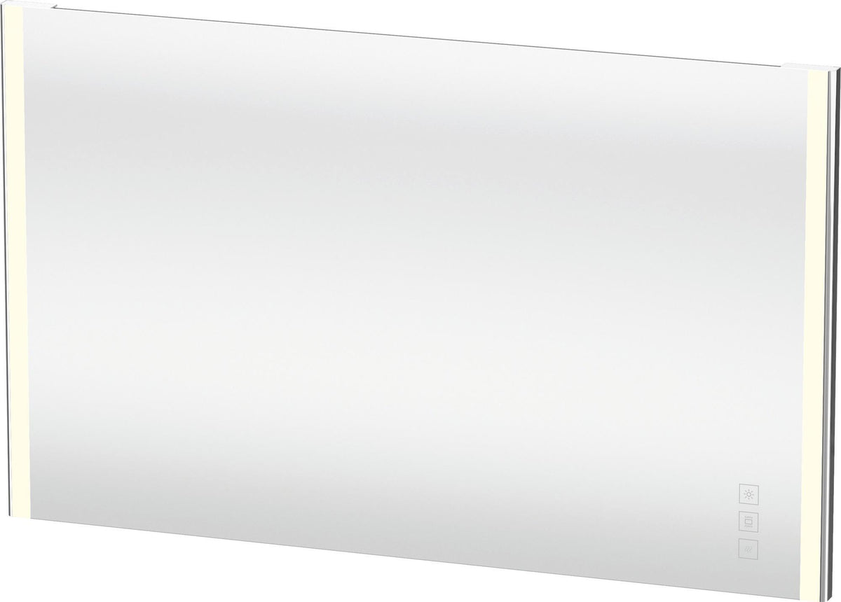DURAVIT XSquare XS7011 Wandspiegel 600x800 mm mit Licht, Heizung & berührungsloser Bedienung