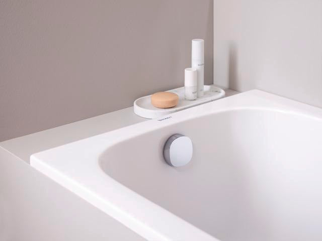 DURAVIT Qatego Einbauwanne 1500x750mm Acryl weiß, 1 Rückenschräge, Überlauf