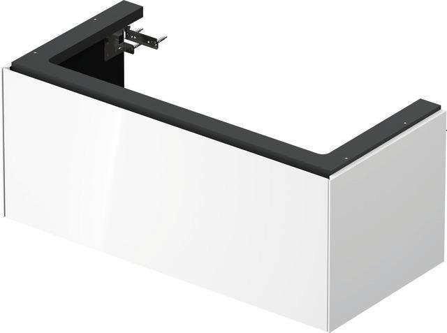 DURAVIT White Tulip Waschtischunterbau 984 mm Nordic Weiß Seidenmatt 1 Auszug
