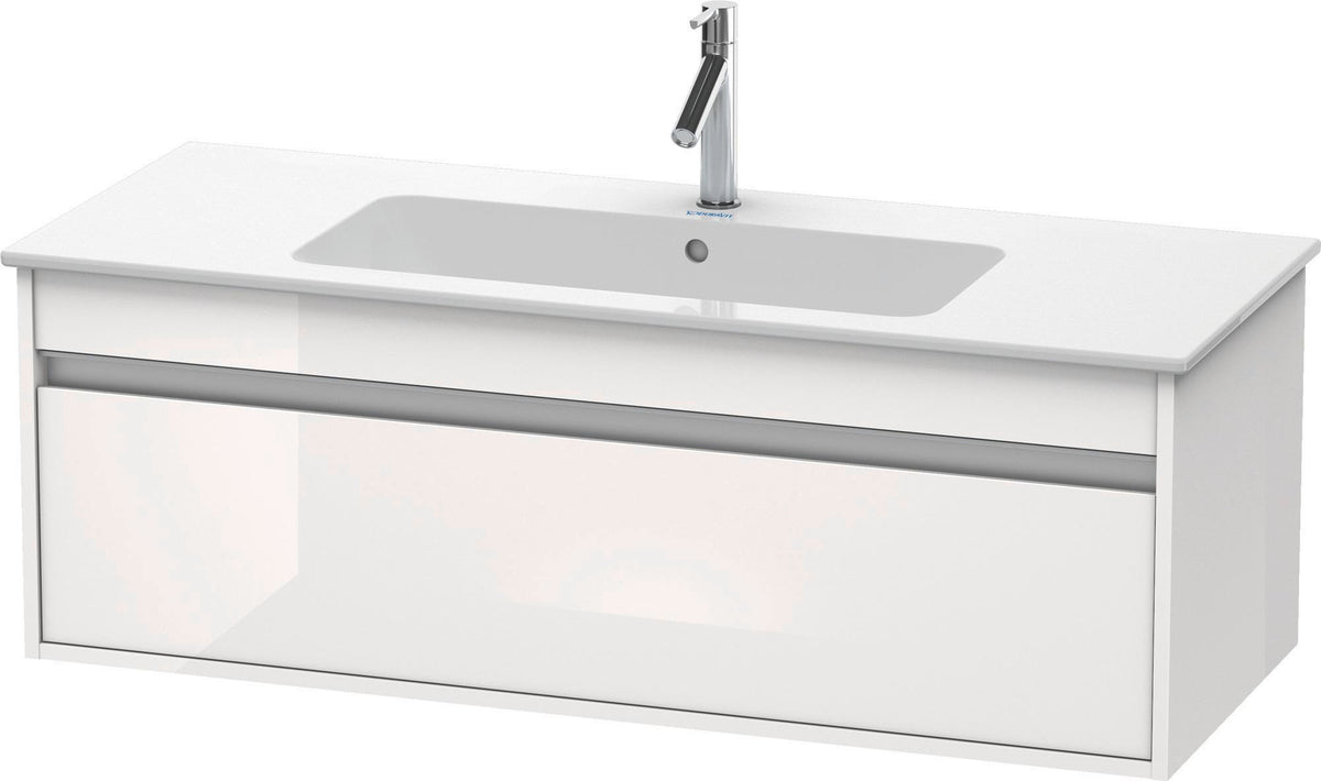 DURAVIT Ketho Waschtischunterbau 1200 mm Weiß Matt mit 1 Auszug und Soft-Close