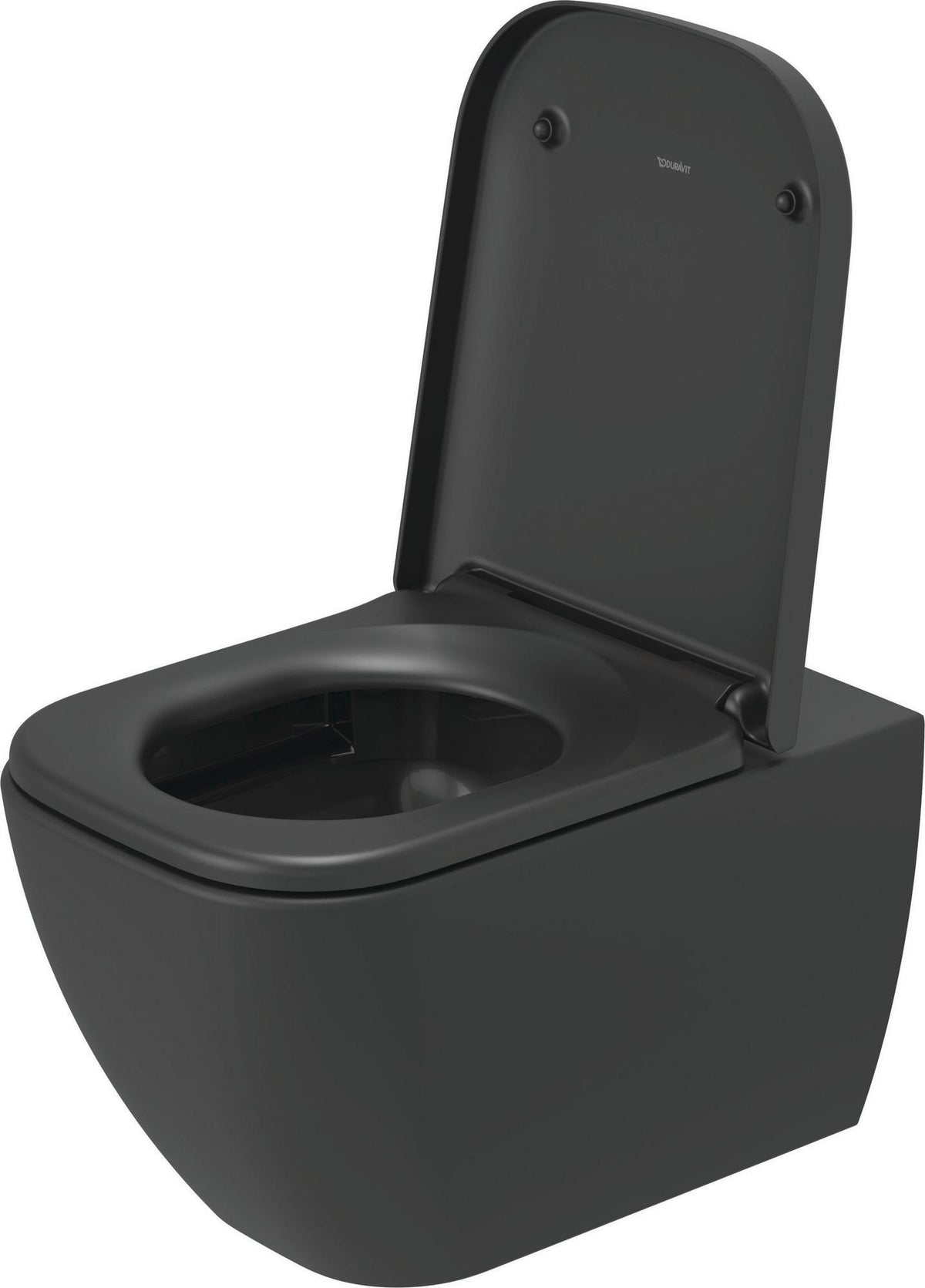 Duravit Wand-WC Happy D.2 spülrandlos 540 mm Anthrazit Matt Tiefspüler