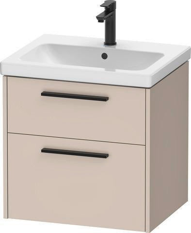 DURAVIT D-Code 2.0 Waschtischunterbau wandhängend 584 mm mit Soft-Close