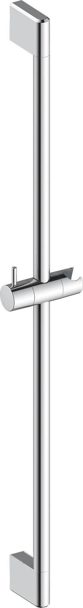 Duravit Brausestange 700 mm Chrom – Höhenverstellbar mit verdeckter Befestigung