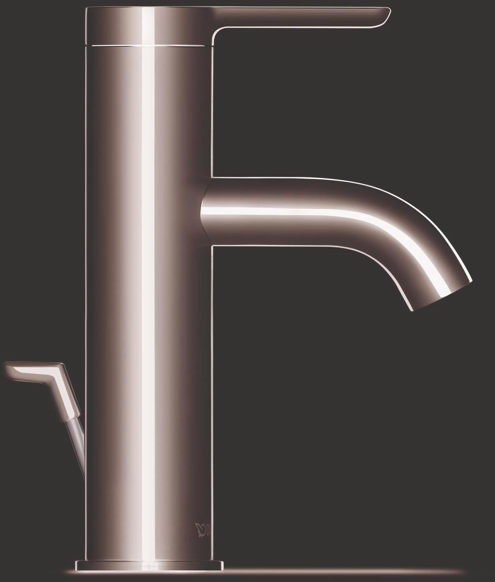 DURAVIT C.1 Einhebel-Waschtischmischer S mit Zugstange, Schwarz Matt