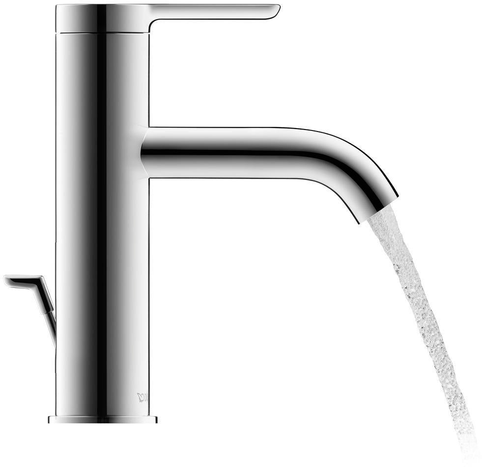DURAVIT C.1 Einhebel-Waschtischmischer S mit Zugstange, Schwarz Matt