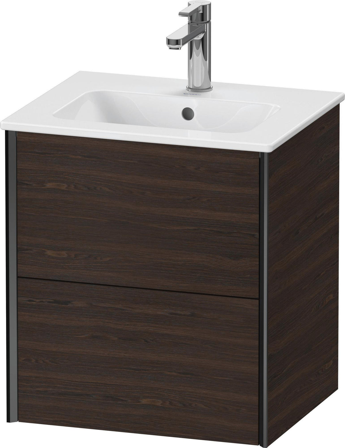 DURAVIT XViu Waschtischunterbau wandhängend 510 mm mit 2 Schubkästen und Tip-on Technik