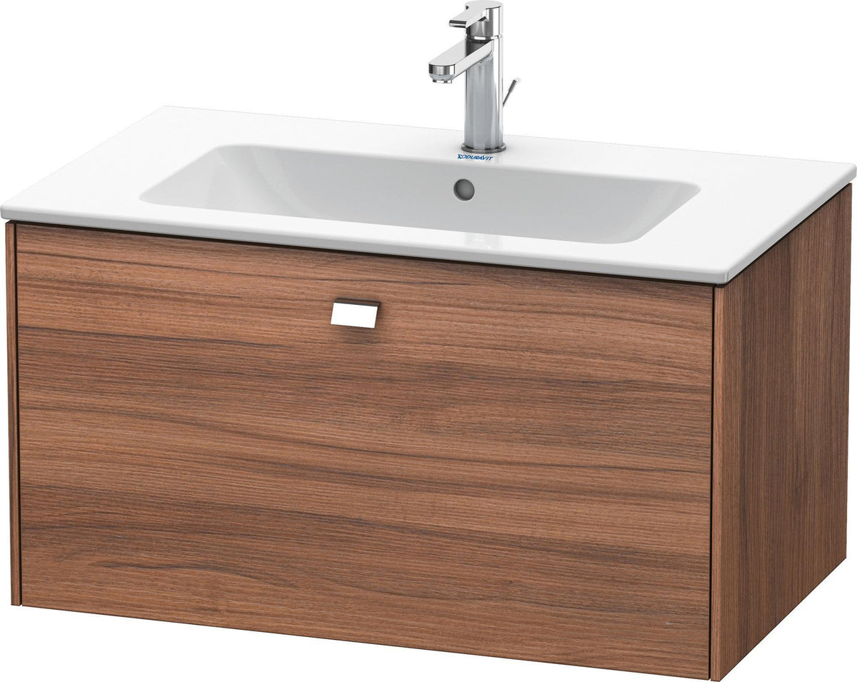 Duravit Brioso Waschtischunterbau 620 mm betongrau matt mit 1 Auszug und Soft-Close
