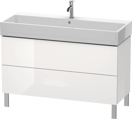 Duravit L-Cube Waschtischunterbau 1184 mm amerikanisch Nussbaum für Vero Air