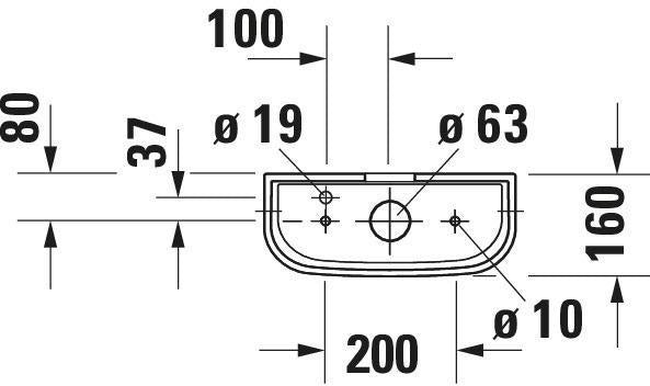 DURAVIT Spülkasten Happy D.2 mit WonderGliss, Anschluss unten links, weiß
