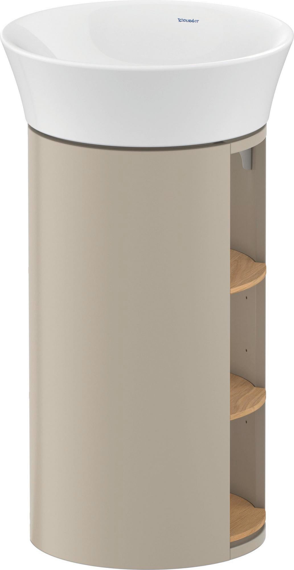 DURAVIT White Tulip Waschtischunterbau bodenstehend 410 mm weiß seidenmatt von Philippe Starck