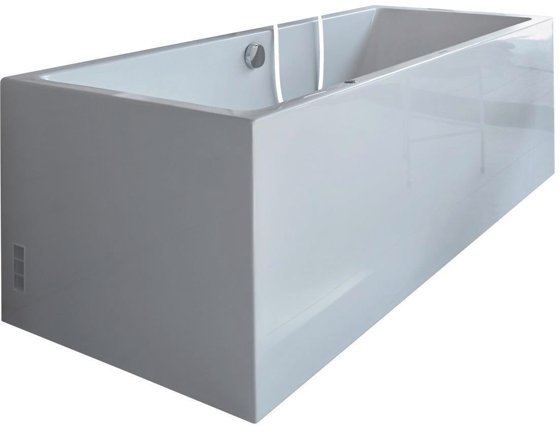 DURAVIT C.1 Einhebel-Wannenmischer Aufputz – Keramikmischsystem, Schwarz Matt, 189,5 mm