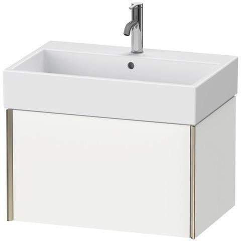 Duravit Waschtischunterbau XViu 684 mm wandhängend Nussbaum mitte für Vero Air 235070