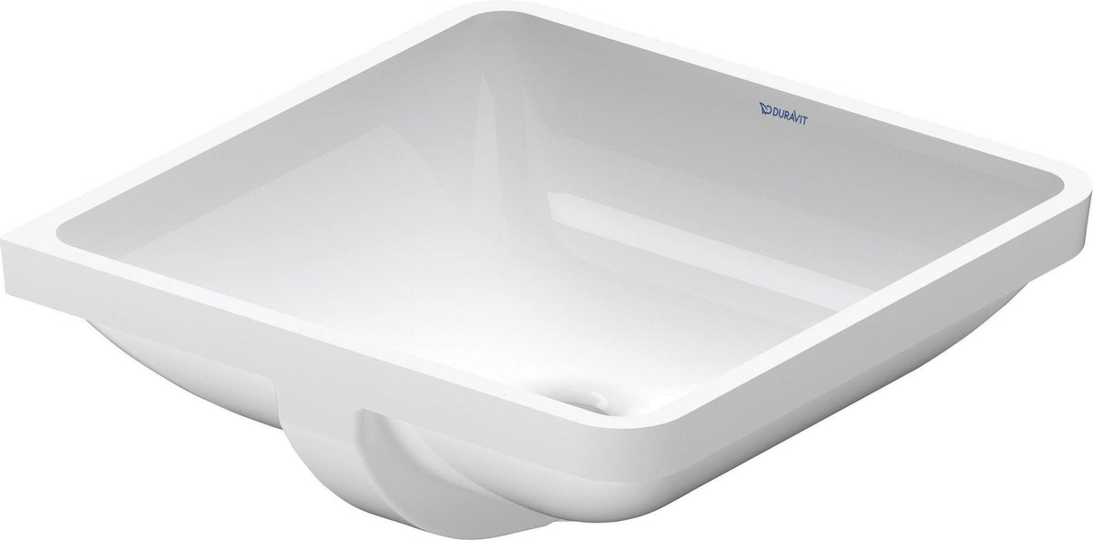 DURAVIT Einbauwaschtisch Starck 3 430 mm Weiß mit Überlauf und WonderGliss