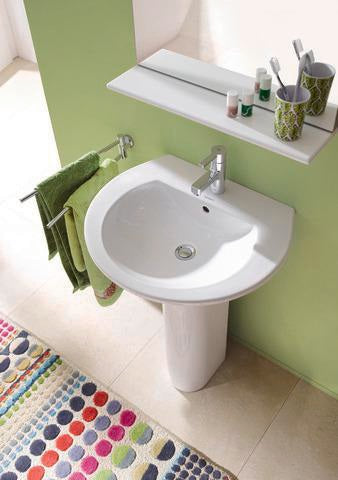 Duravit Standsäule Darling New aus Sanitärkeramik, weiß, 220 x 175 x 720 mm