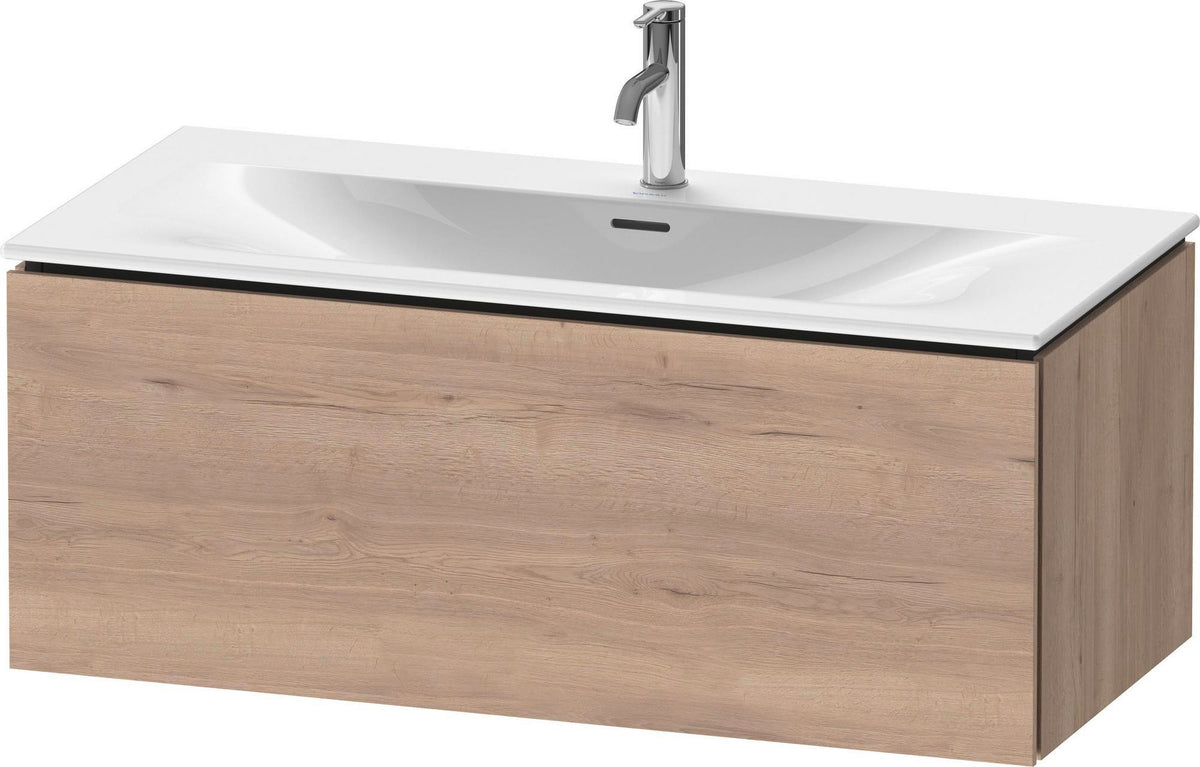 DURAVIT L-Cube Waschtischunterbau wandhängend 1020 mm weiß matt mit Tip-On Technik