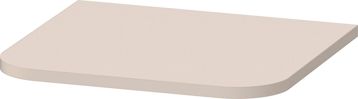 Duravit Abdeckplatte Happy D.2+ Taupe 403x364x16 mm mit Befestigungsmaterial