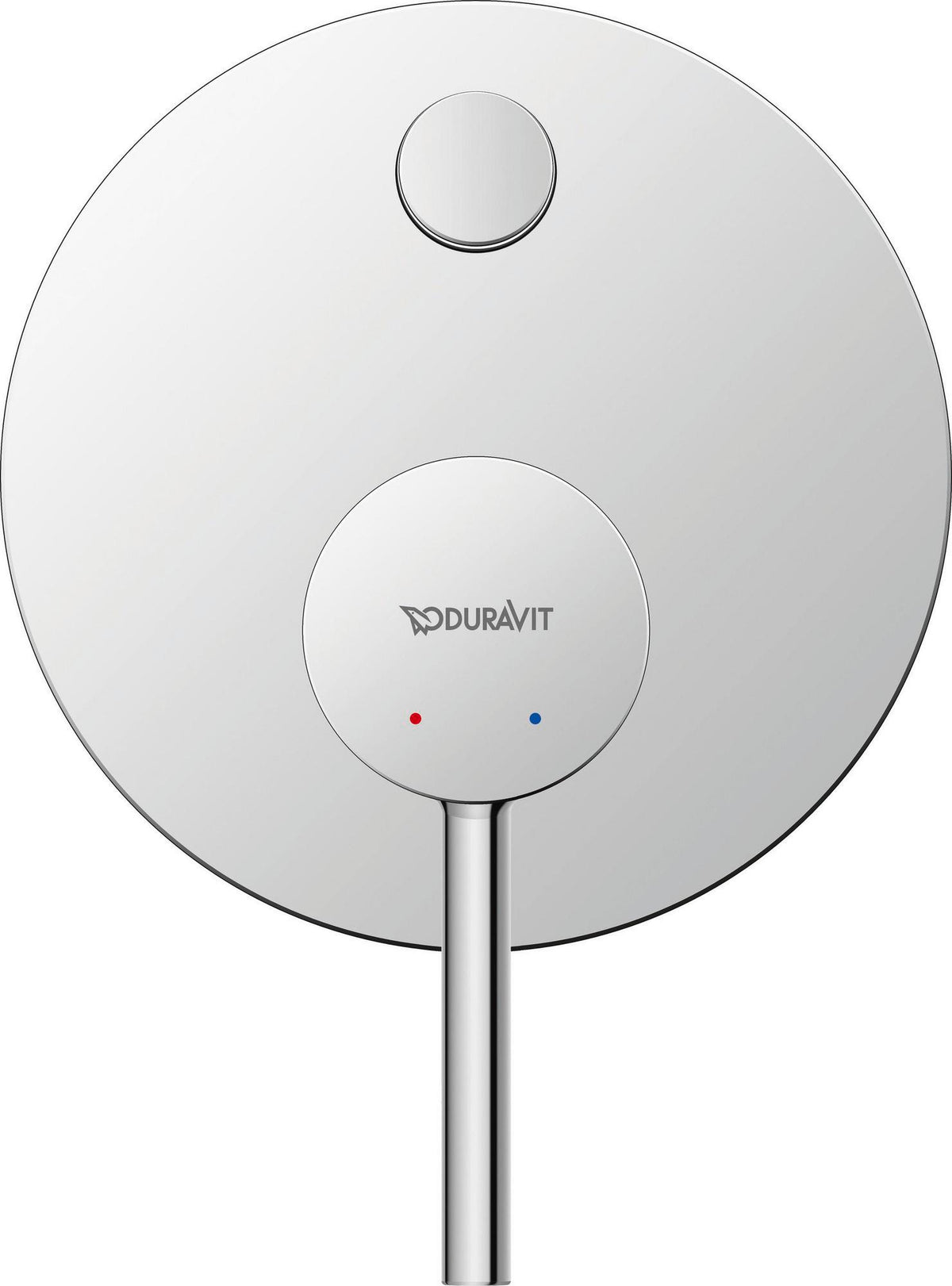 DURAVIT Circle Einhebelmischer Unterputz Set – Keramikmischsystem, Chrom