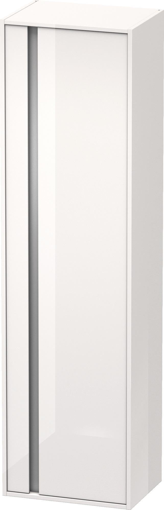 DURAVIT Hochschrank Ketho 500 mm weiß matt, 1 Tür links, wandhängend