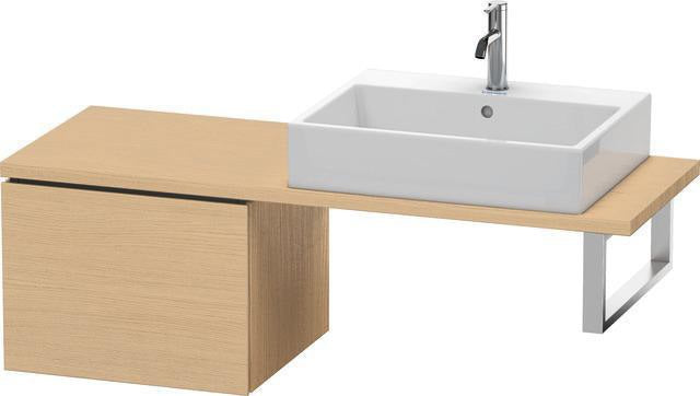 Duravit L-Cube Konsolenunterschrank 520 mm amerikanisch Nussbaum mit Tip-On-Technik