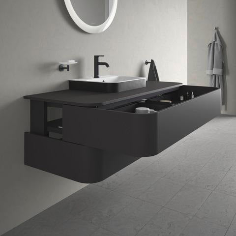DURAVIT Aufsatzbecken Happy D.2 Plus 500 mm Weiß mit Überlauf und Hahnlochbank