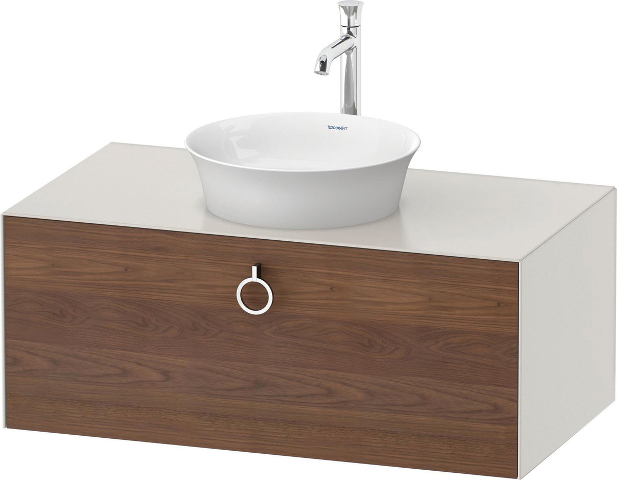 DURAVIT White Tulip Waschtischunterbau 1000 mm, 1 Auszug, wandhängend, weiß seidenmatt
