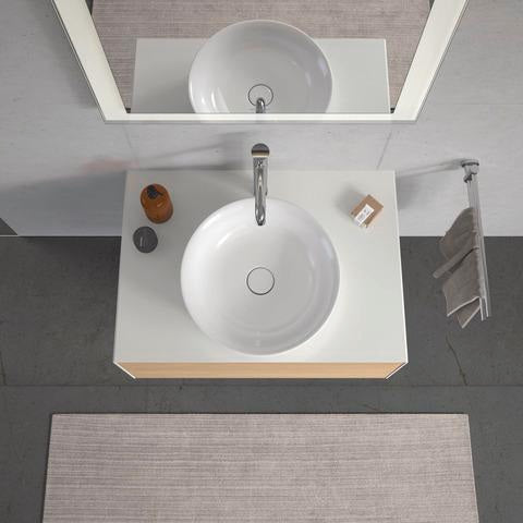 DURAVIT White Tulip Waschtischunterbau 800 mm wandhängend, 2 Schubkästen, weiß seidenmatt