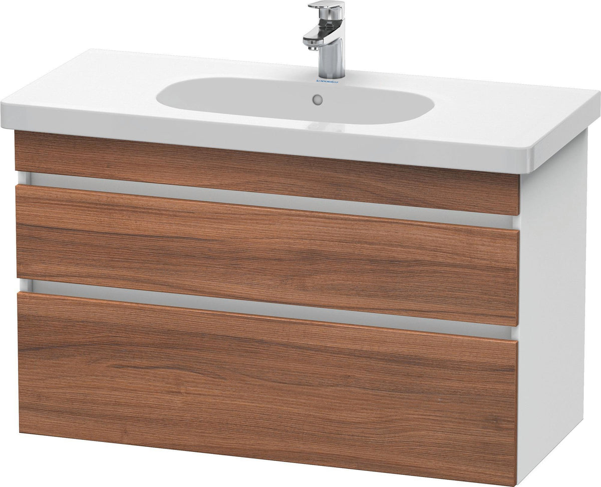 DURAVIT DuraStyle Waschtischunterbau 1000 mm wandhängend, 2 Schubkästen, weiß matt