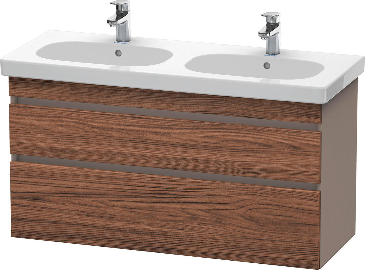 Duravit DuraStyle Waschtischunterbau 1150 mm, 2 Schubkästen, weiß matt – wandhängend