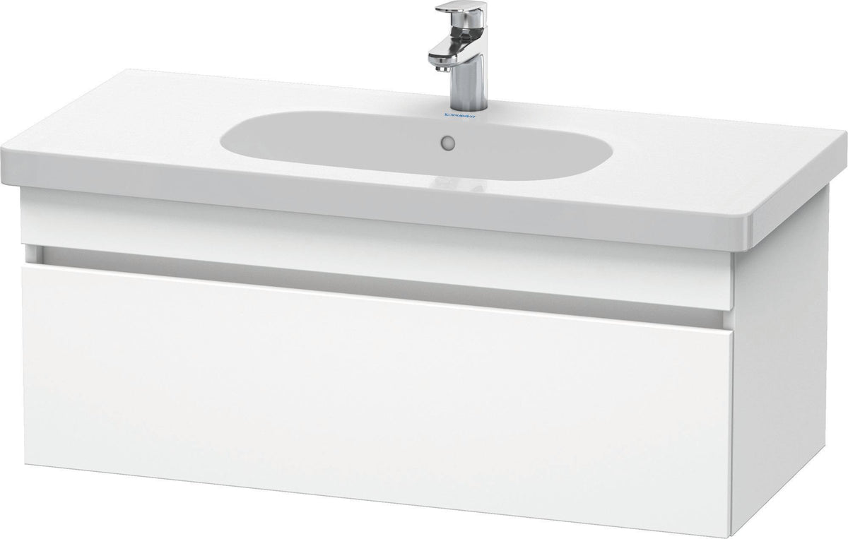 DURAVIT DuraStyle Waschtischunterbau 1000 mm wandhängend mit 1 Auszug und Soft-Close in Weiß Matt