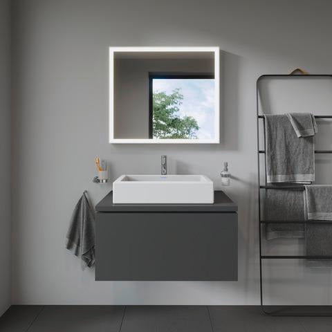 Duravit Vero Aufsatzbecken 600 mm weiß geschliffen ohne Überlauf ohne Hahnloch