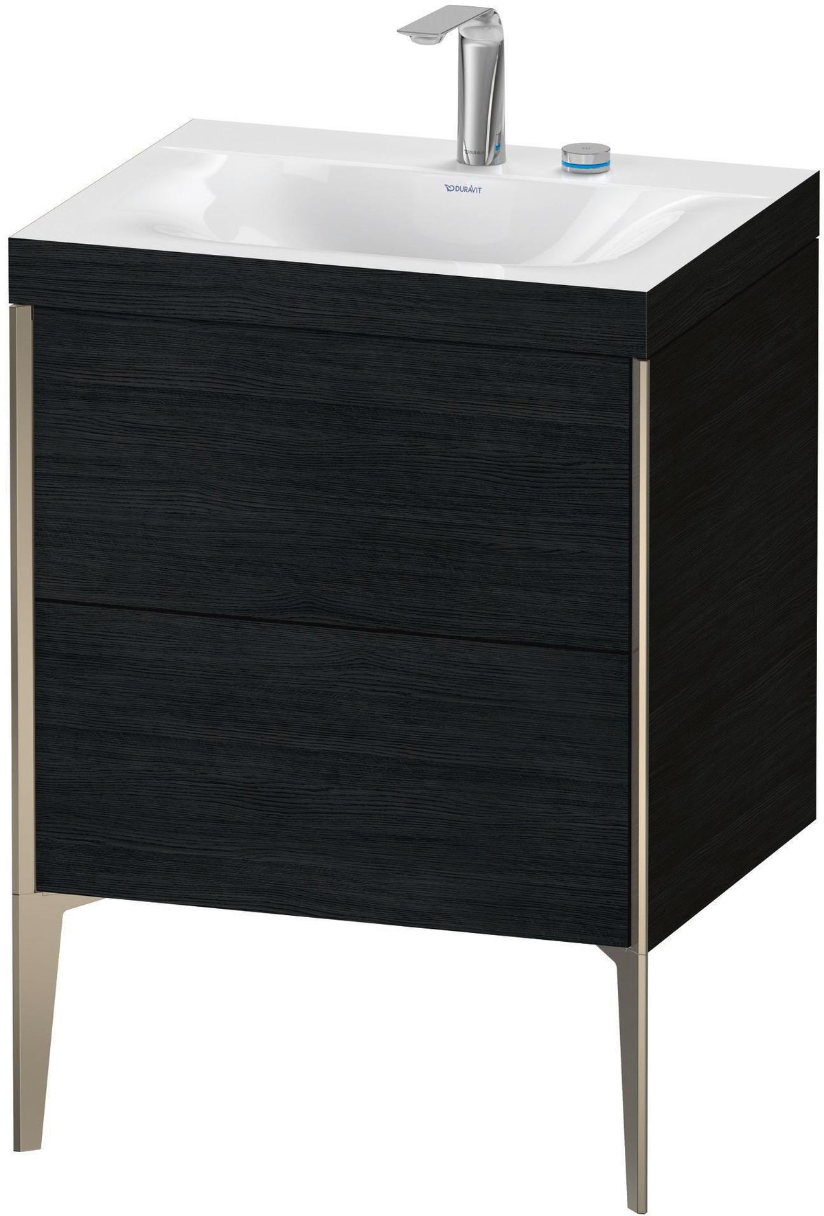 DURAVIT XViu c-bonded Set bodenstehend 480x600x610mm, 2 Auszüge, Eiche