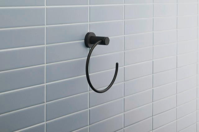 DURAVIT D-Code Handtuchring Chrom – Wandmontage, schwenkbar, 158 mm