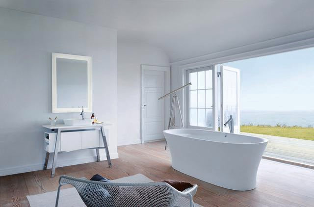 DURAVIT Cape Cod Aufsatzbecken 460 mm – Designer-Waschbecken von Philippe Starck, ohne Überlauf
