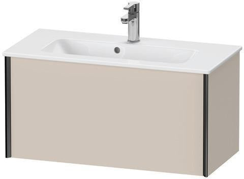 Duravit Waschtischunterbau XVIU Compact 810 mm weiß matt mit Tip-On-Technik für ME by Starck