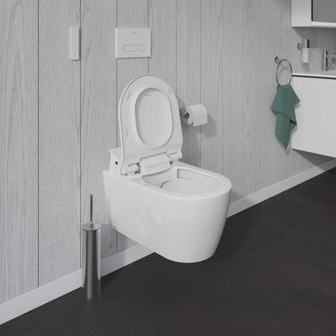 DURAVIT SensoWash Slim Dusch-WC Sitz weiß mit Fernbedienung und Durchlauferhitzer