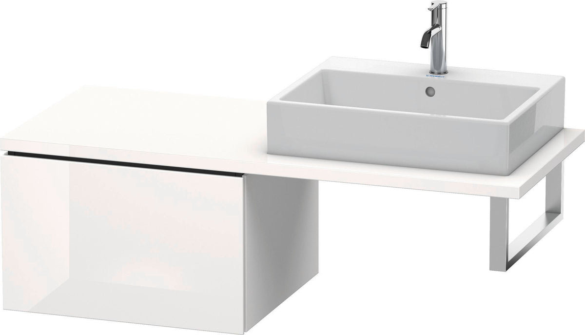DURAVIT L-Cube Konsolenunterschrank 620 mm Amerikanischer Nussbaum mit 1 Auszug