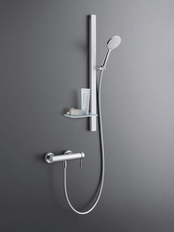DURAVIT Ablage für Brausestange Universal 214 mm Chrom – Ersatzteil