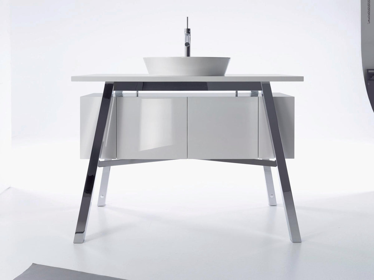 DURAVIT Cape Cod Aufsatzbecken 480 mm, Weiß Seidenmatt, mit Armatureninsel, ohne Überlauf