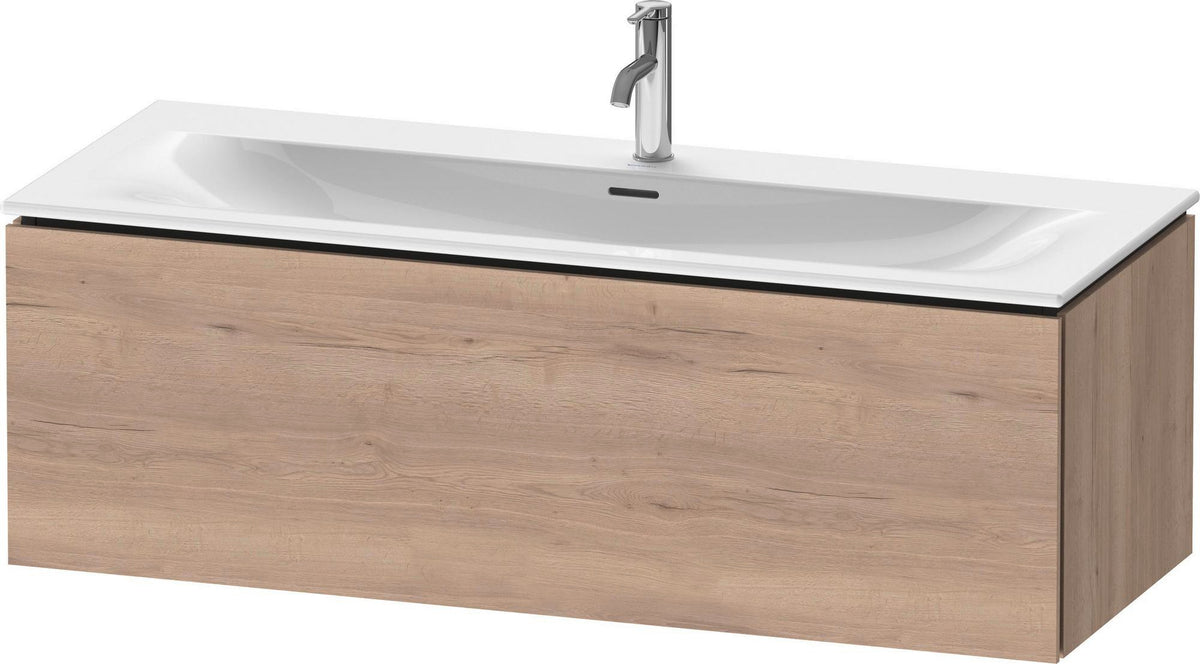 DURAVIT L-Cube Waschtischunterbau 1220 mm wandhängend mit 1 Auszug weiß matt