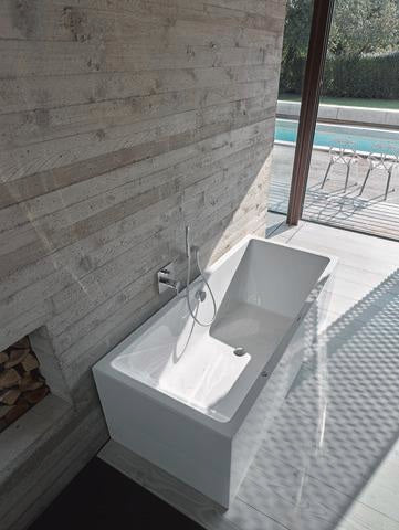 DURAVIT C.1 Einhebel-Wannenmischer Unterputz mit Keramikmischsystem in Chrom