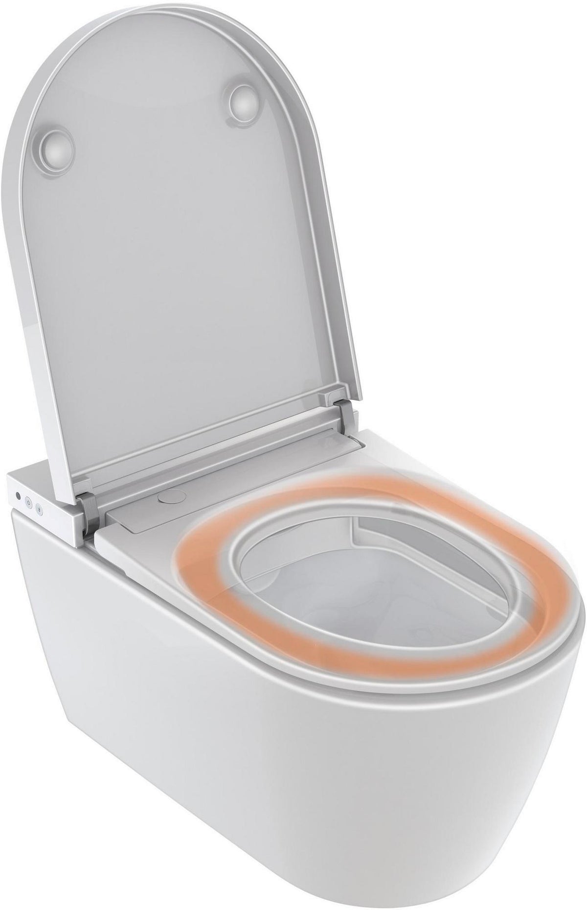 DURAVIT SensoWash Starck f Kompakt-Dusch-WC mit Sitzheizung, Warmluftfön und HygieneGlaze