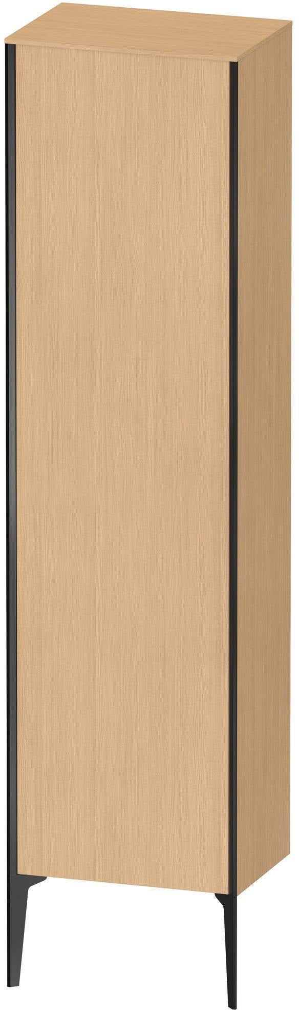 Duravit Hochschrank XViu 1770x500x360mm Rechts Schwanktür Eiche Natur Matt