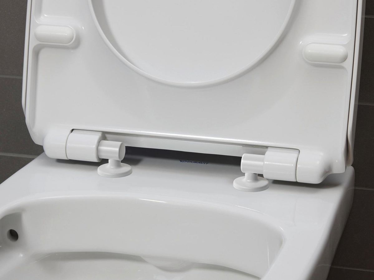 Duravit No.1 Wand-WC 540 mm Tiefspüler spülrandlos mit HygieneGlaze, weiß