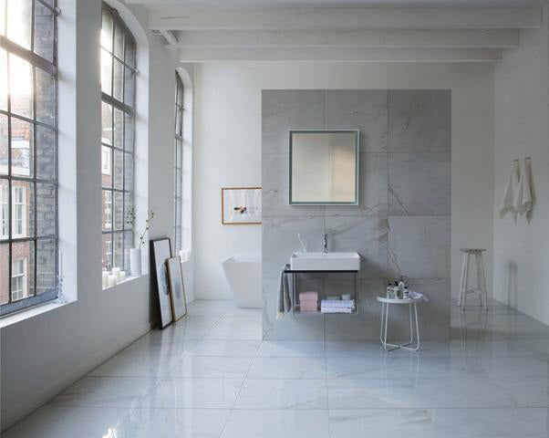 Duravit DuraSquare Glaseinleger 570x380 mm Sicherheitsglas für Metallkonsolen